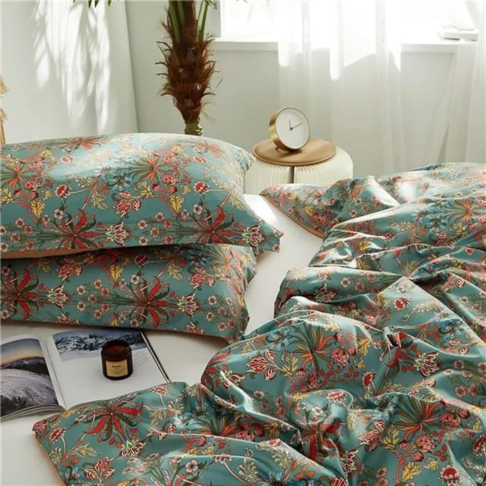 Comforter Set for Queen Size Bed Farmhouse Boho Bedding Sets Fluffy